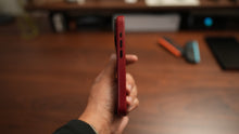 Load image into Gallery viewer, Limited Edition Heritage Red MagSafe Leather Case