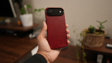 Load image into Gallery viewer, Limited Edition Heritage Red MagSafe Leather Case