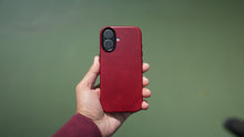 Load image into Gallery viewer, Limited Edition Heritage Red MagSafe Leather Case