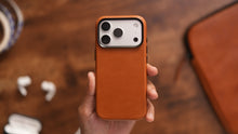 Load image into Gallery viewer, Tekmomo iPhone 18 Pro & Pro Max Magsafe Leather Case