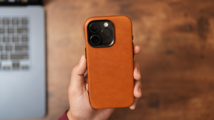 Tekmomo Magsafe Leather Case