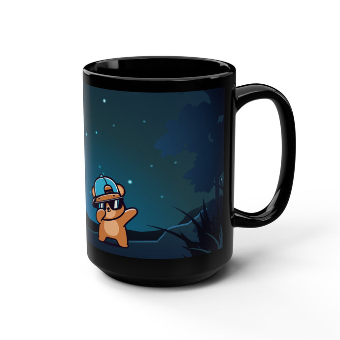 Bear Dab (Night) 15oz Ceramic Mug