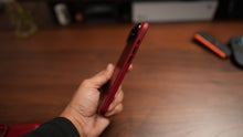Load image into Gallery viewer, Limited Edition Heritage Red MagSafe Leather Case
