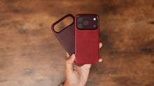 Load image into Gallery viewer, Limited Edition Heritage Red MagSafe Leather Case
