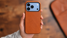Load image into Gallery viewer, Tekmomo iPhone 18 Pro &amp; Pro Max Magsafe Leather Case
